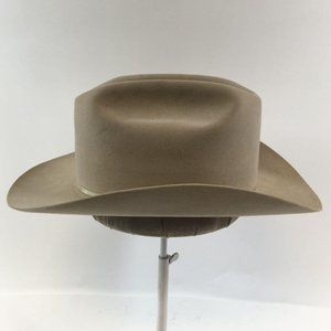 Stetson "Quality X25X  Beaver Silverbelly Classic" 1950's Cowboy Hat
